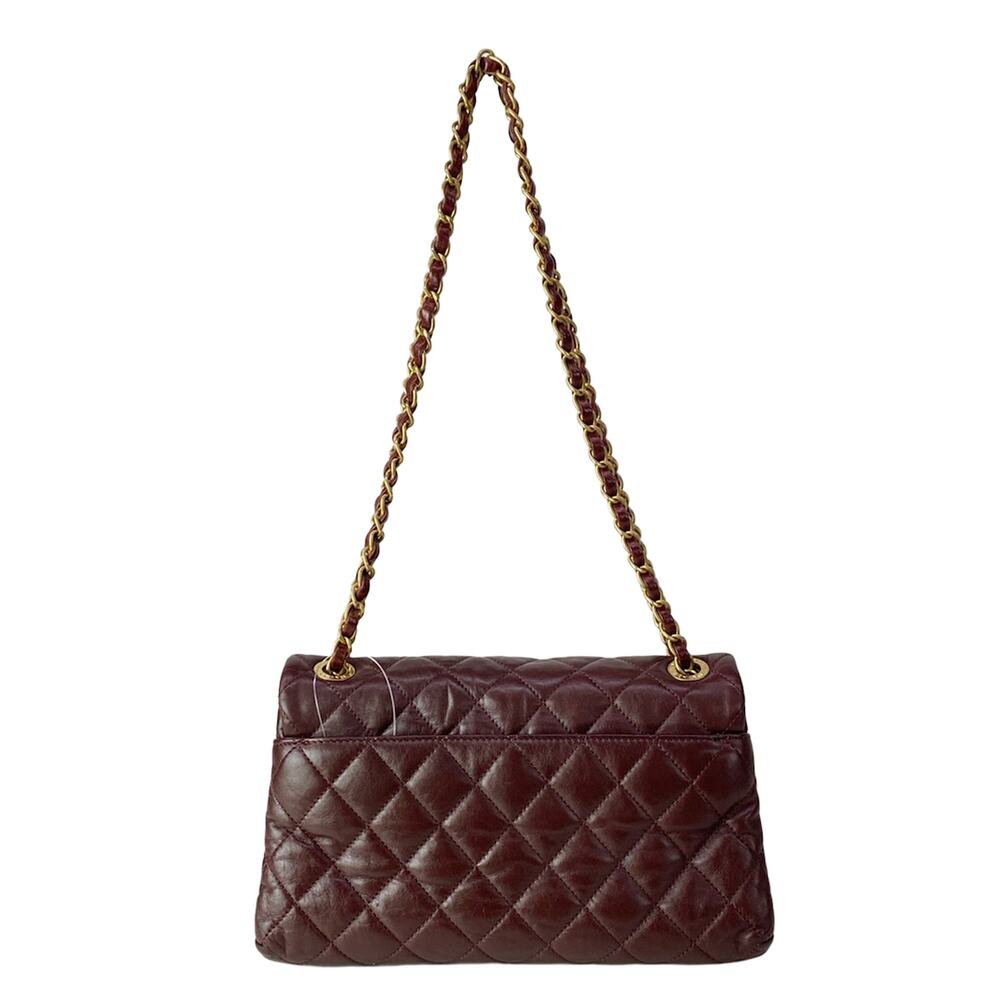 Chanel Single Flap Matelasse Shoulder Bag Lambskin Vintage Calf - Picture 3 of 16